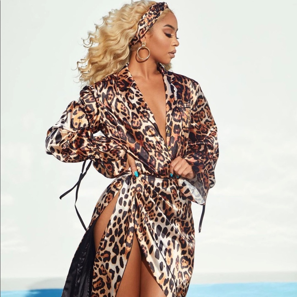 Ella Lisque Leopard Two Pice Set